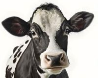 Боднула корова