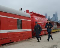 Пожарный поезд