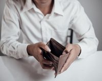 пустой кошелек, нет денег