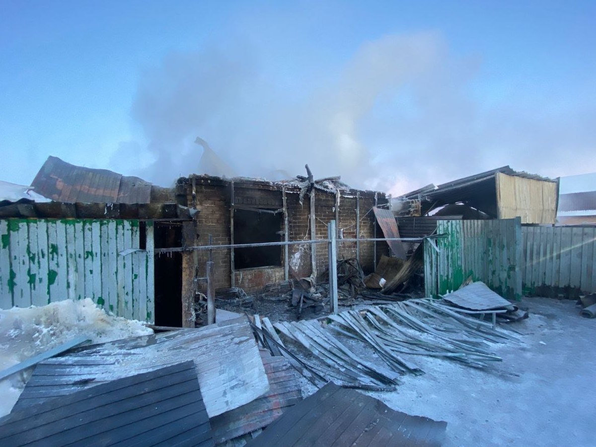 ребенок погиб во время пожара