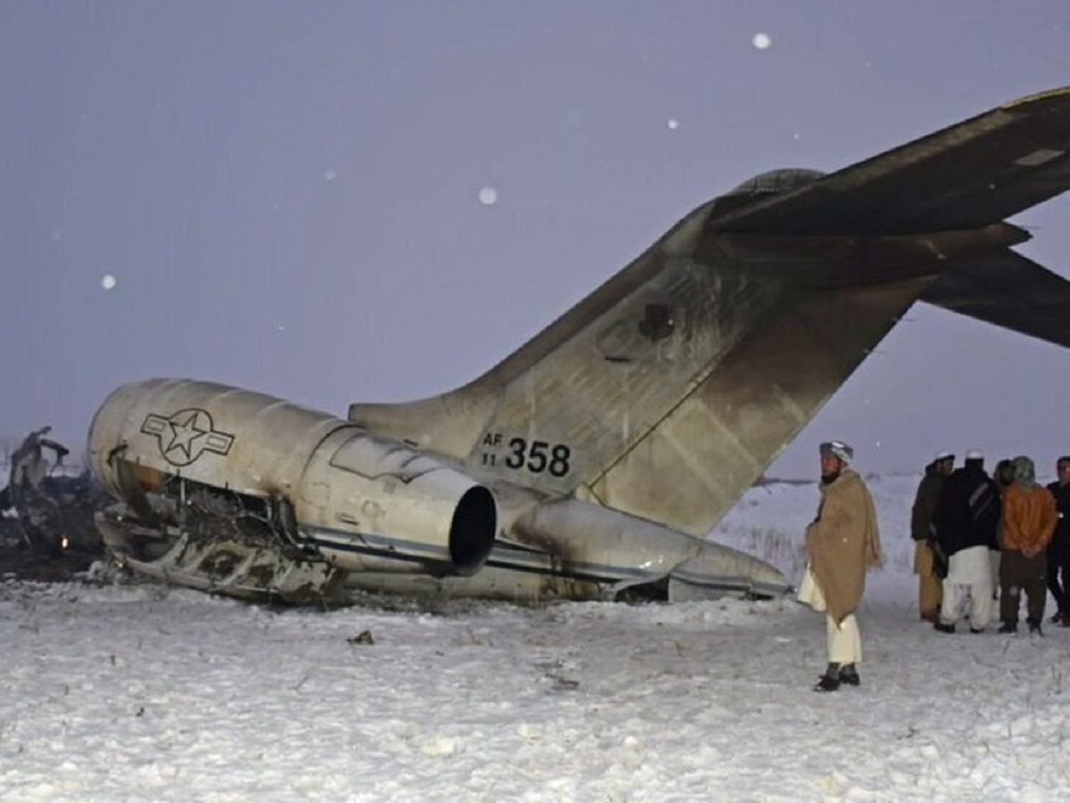 Самолет упал в Афганистане