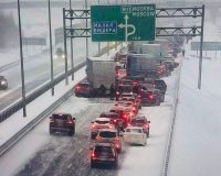 Страшная авария в Новгородской области: более пятидесяти столкнувшихся автомобилей, четверо погибших