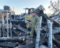 В Астрахани на пепелище обнаружили три трупа