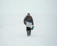 В Астраханской области спасли замерзавшего в степи мужчину