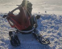 В Тамбовской области пенсионера на снегоходе насмерть сбил грузовик