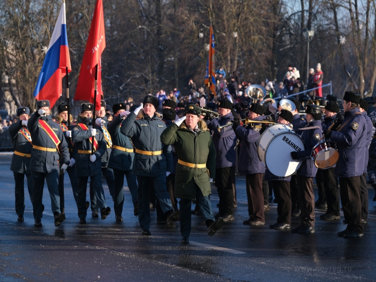 В Великом Новгороде прошли торжества, посвящённые 80-летию освобождения города от фашистов