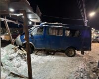авария микроавтобус
