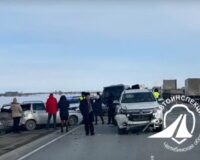 массовая авария на трассе Челябинская область