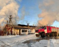 пожар завод