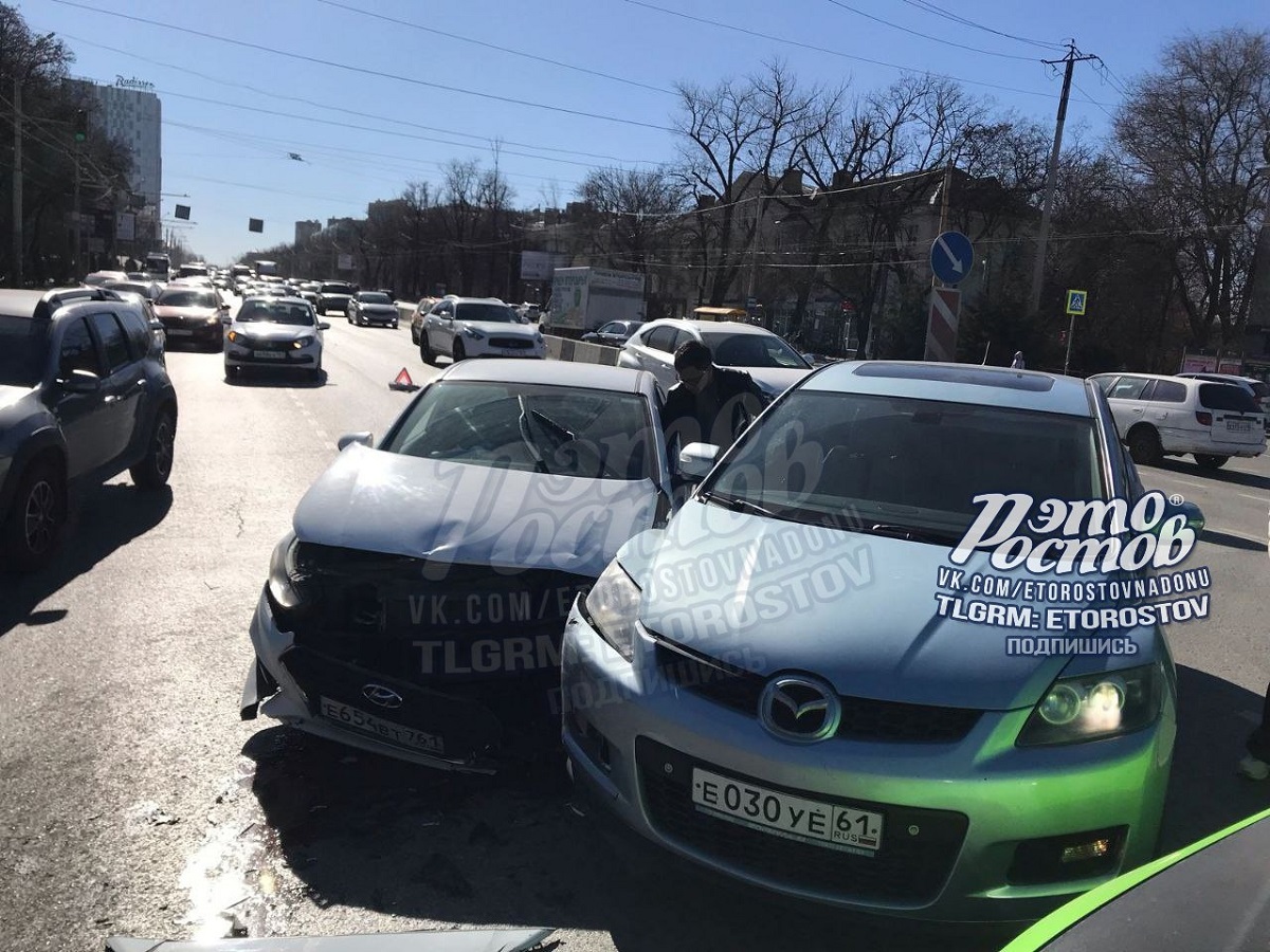 машины в ДТП