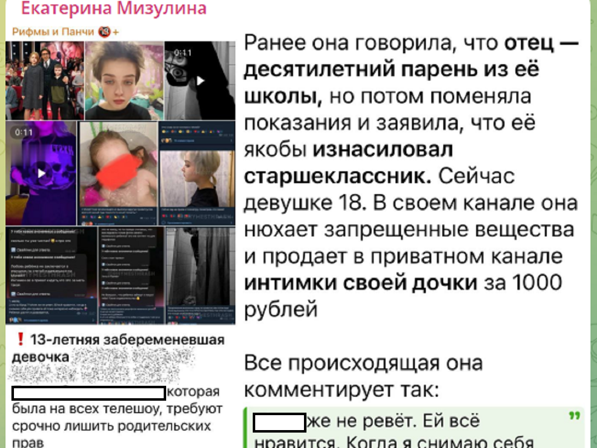 Мизулина готовит обращение в СКР из-за жалоб на девушку-блогера из Сибири