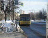 Автобус компании "ОКТО" во Владимире