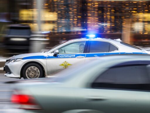 Полицейская машина