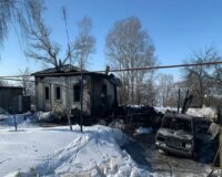 Названа причина пожара в Захаровском районе Рязанской области, где погибли мужчина и женщина