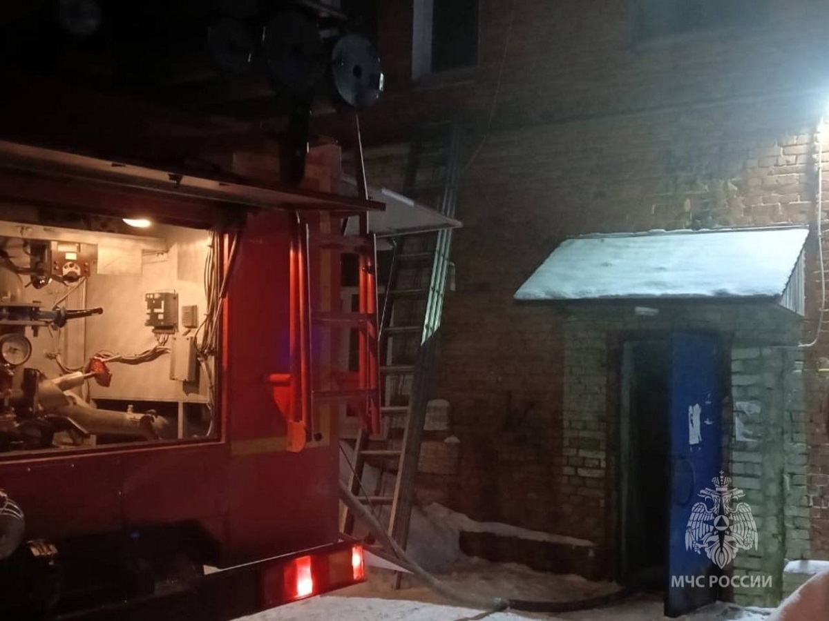 Пожар с гибелью 35-летнего мужчины в Фурманове попал на видео