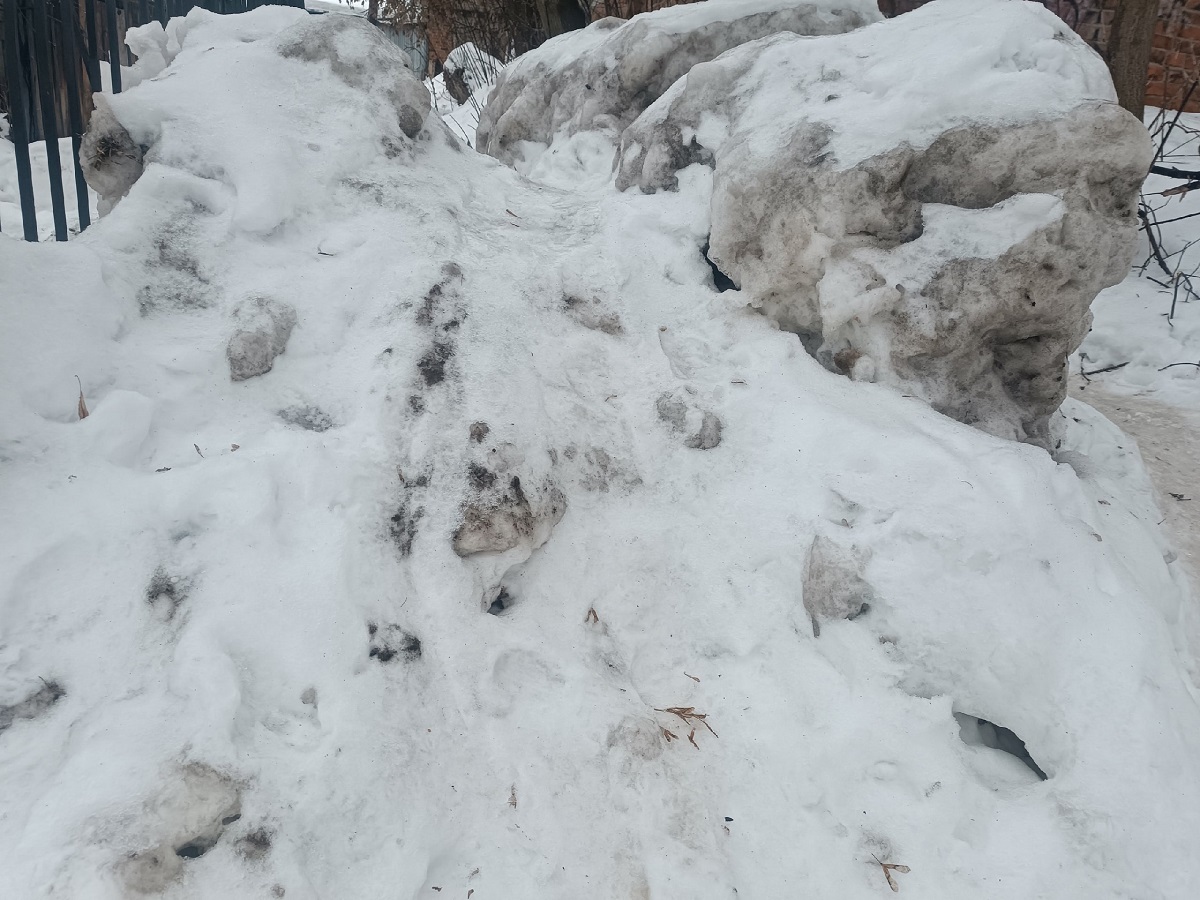 В Иванове инвалид 1 группы оказался замурован в доме из-за сугробов