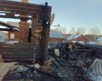 В Астраханской области в своем доме сгорел 58-летний мужчина