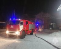 В Родниках неизвестные 7 февраля подожгли склад с сыпучей продукцией