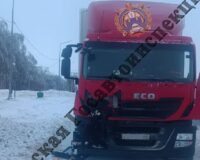 В Тульской области фура сбила насмерть перебегавшего дорогу парня