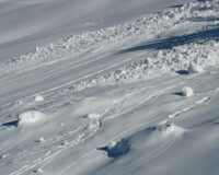 снег лавина