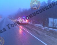 В Тульской области грузовик «Рено» протаранила грузовую «Газель»