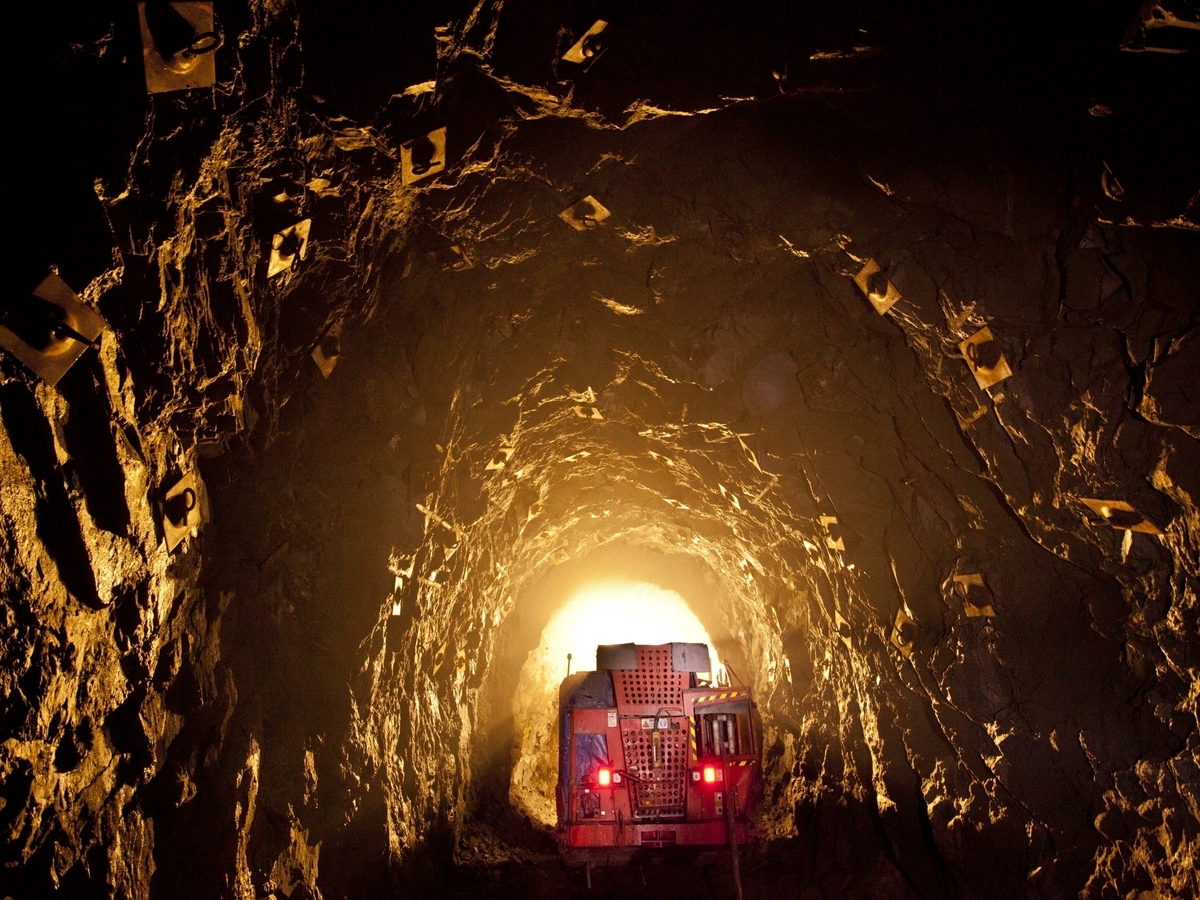 горная порода тоннель шахта