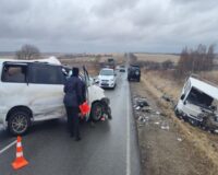 фото с места ДТП с пятью пострадавшими