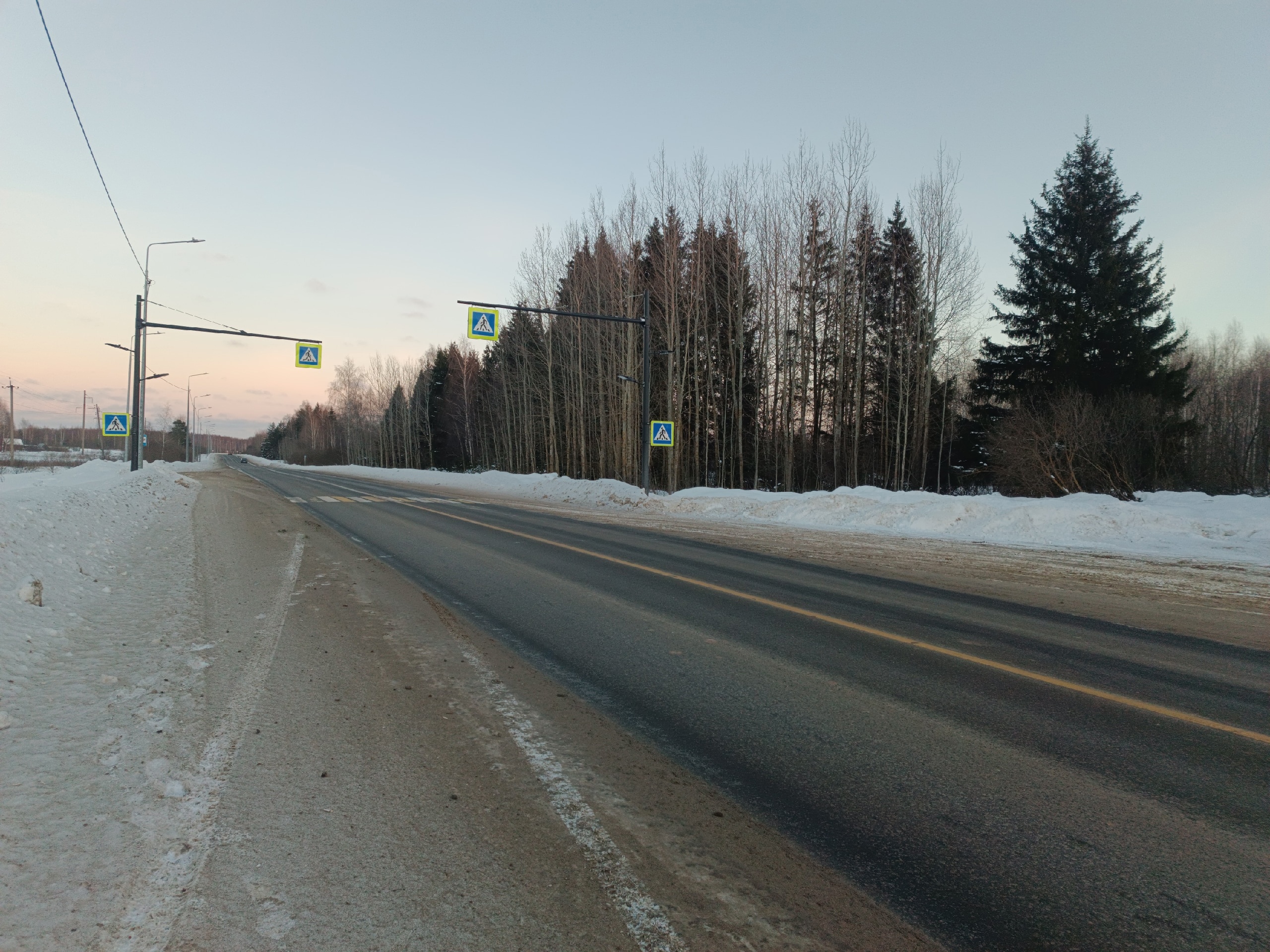 В Гаврилово-Посадском районе суд обязал дорожников осветить смертельную дорогу