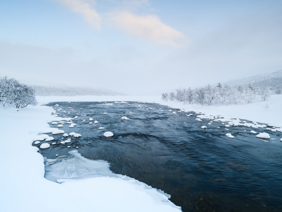 Ледяная река