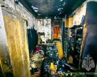 пожар в многоквартирном доме