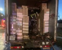 Пожар на трассе М-7