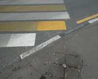 В городе Рязани на улице Братиславской легковушка сбила женщину-пешехода