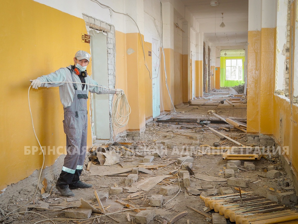 школа ремонт