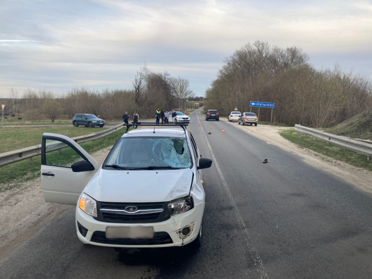 В Рязанском районе автомобиль «Лада Гранта» сбил 64-летнего пешехода