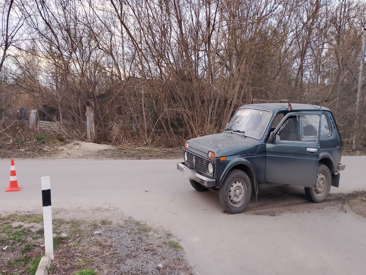 В городе Шацк Рязанской области автомобиль «Нива» сбила 12-летнюю девочку