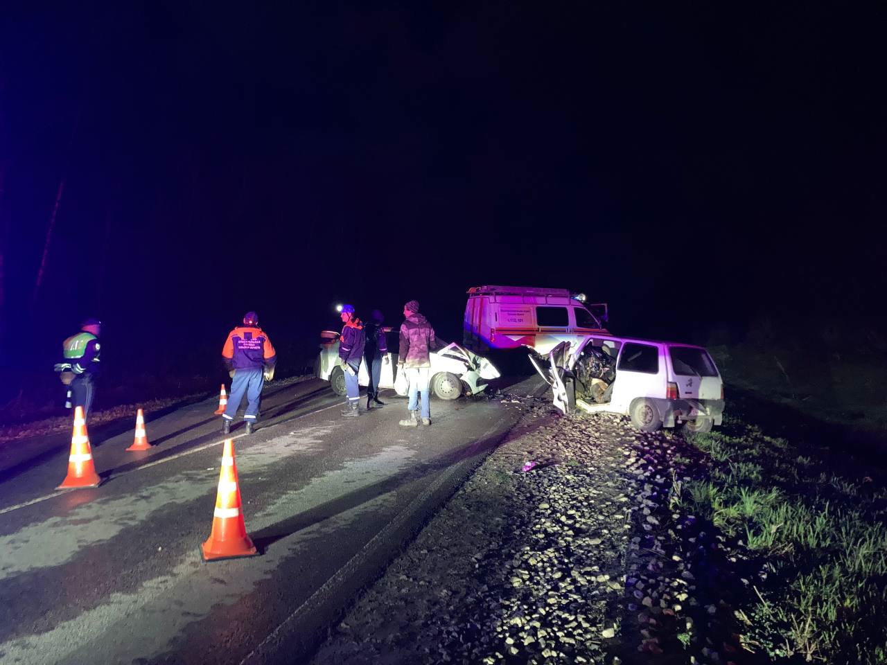 В Тульской области после столкновения с «Окой» погиб водитель «Гранты»