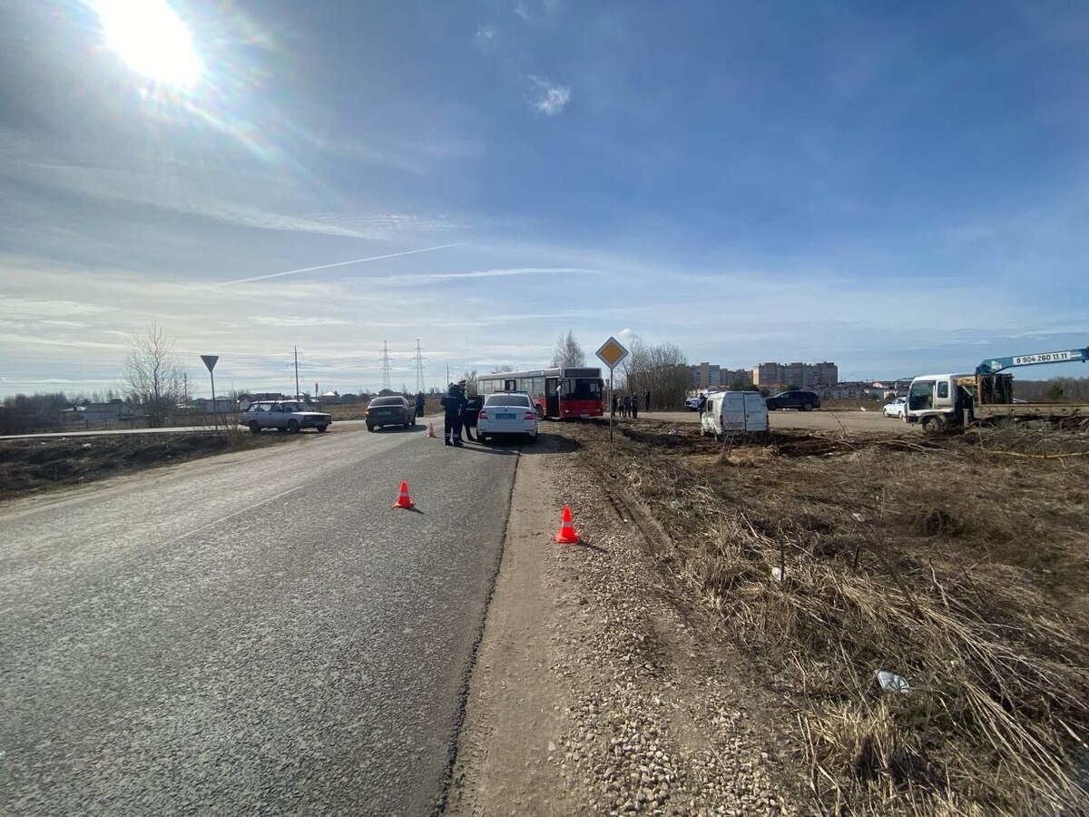 ДТп с автобусом