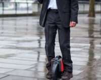 сбили на моноколесе