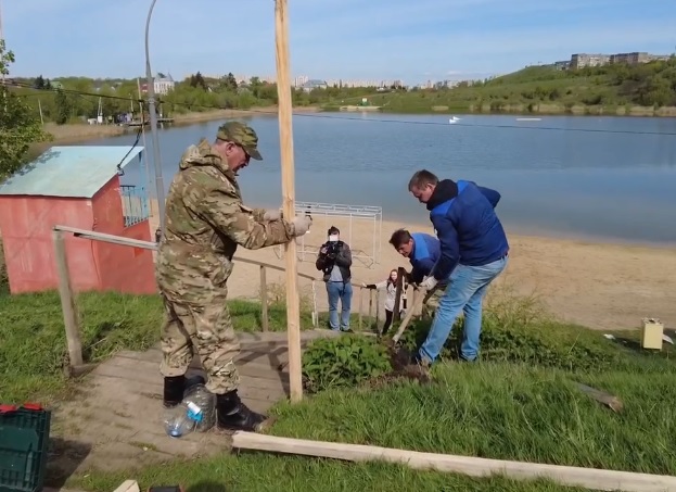 В Тамбове городские пляжи начали готовить к летнему купальному сезону