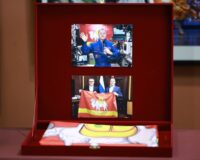 космонавт Дмитрий Петелин флаг Челябинской области