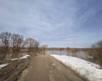 В Тульской области 15 низководных мостов затопило из-за половодья