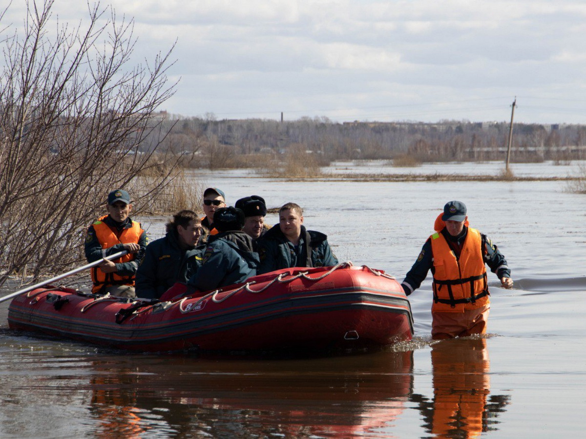 Паводок в Кургане