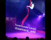 гимнастка упала