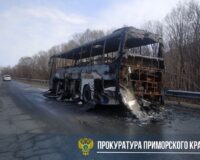 фото с места происшествия в Приморье