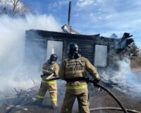 фото с места пожара в Приаумрье