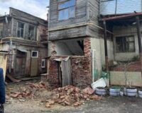 дом обрушился