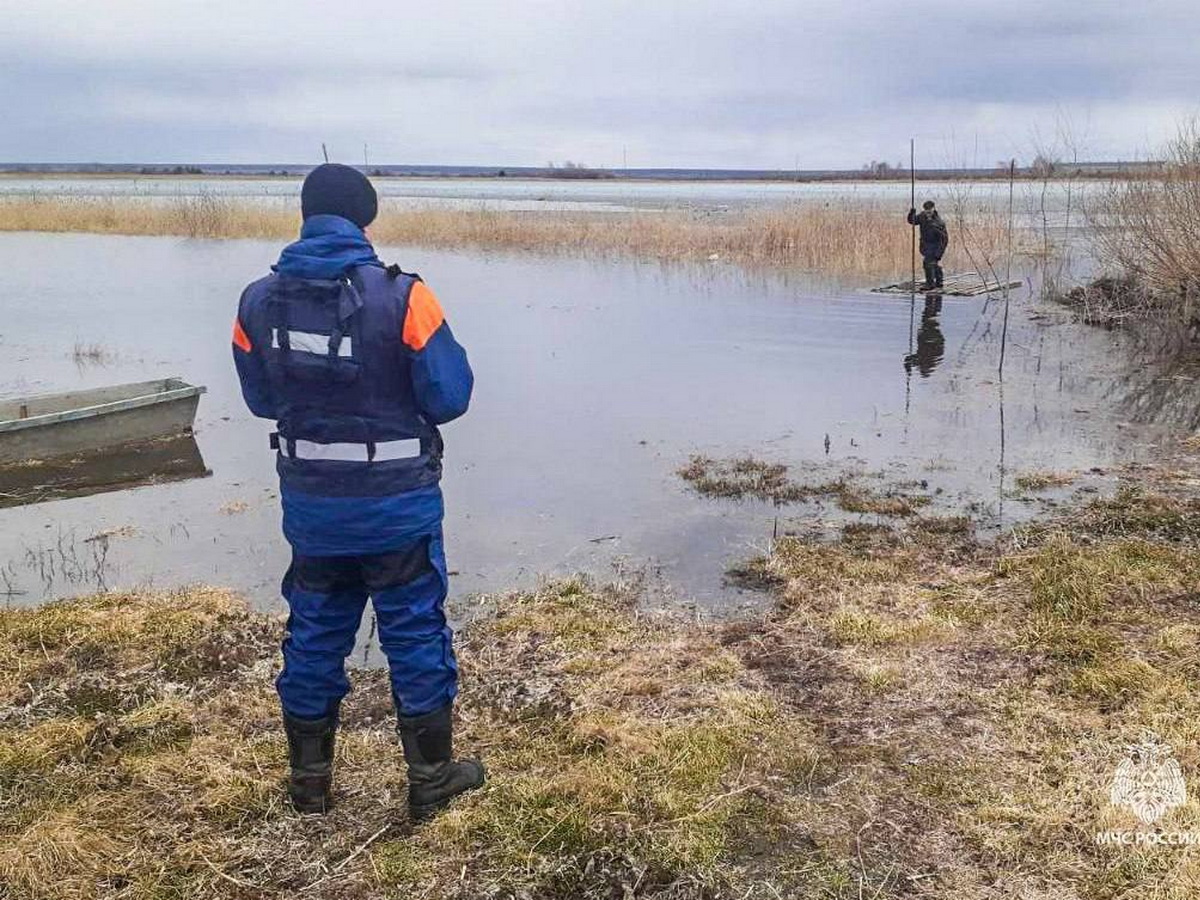 Плот в паводок