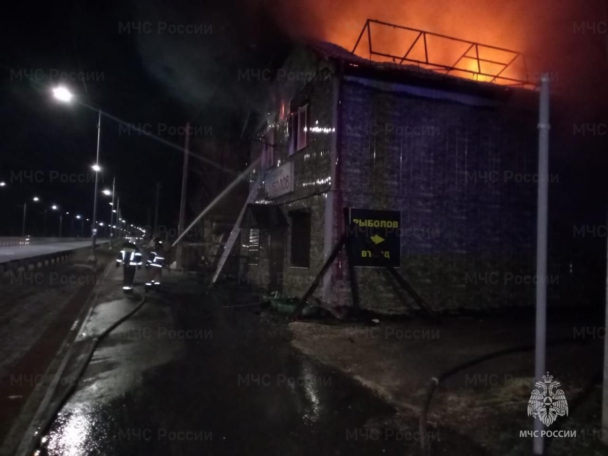 Пожар в Болдино