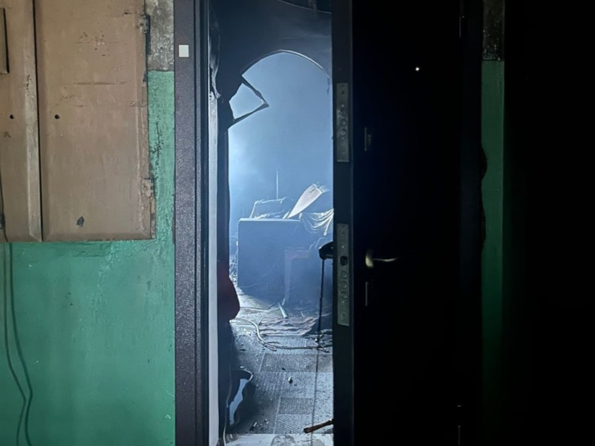 Пожар в Вольгинском