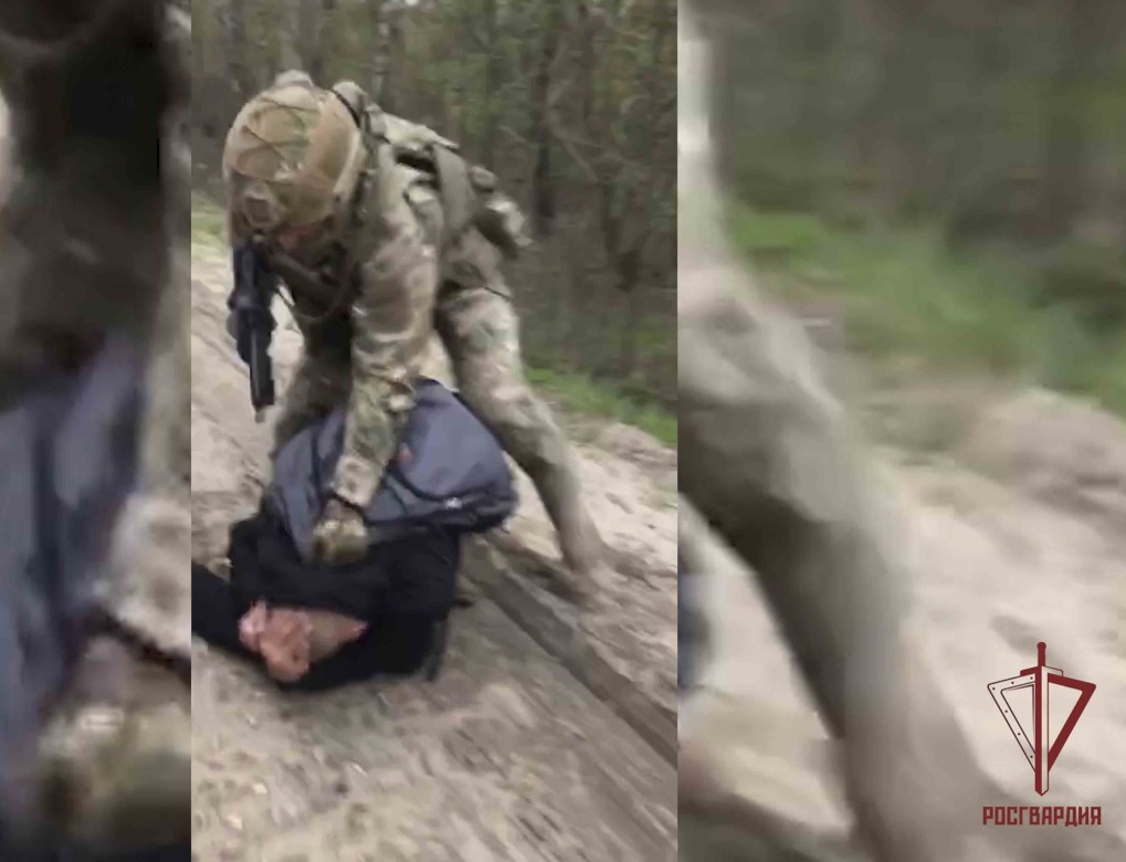 Тульская Росгвардия опубликовала видео задержания супругов-наркобаронов